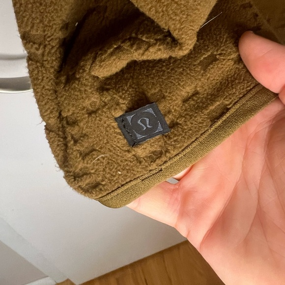 Lululemon LAB micro fleece pullover w/ side zip, size 12 - Picture 5 of 6
